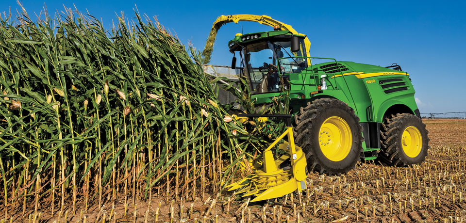 Решение для заготовки кормов John Deere 8000