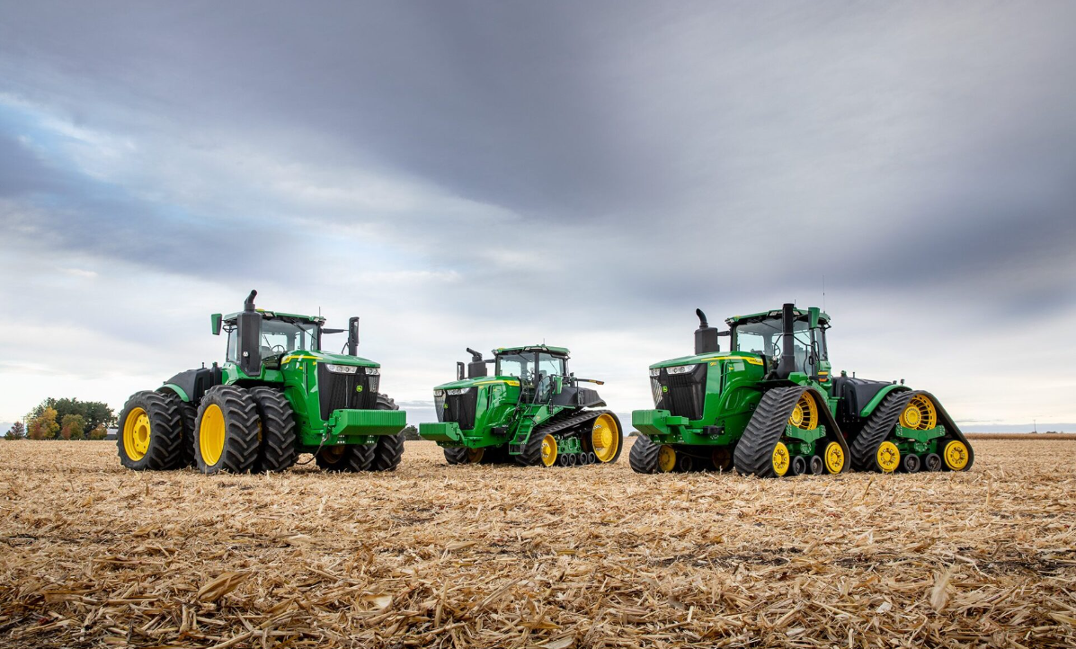 Тракторы John Deere серии 9R, 9RT, 9RX